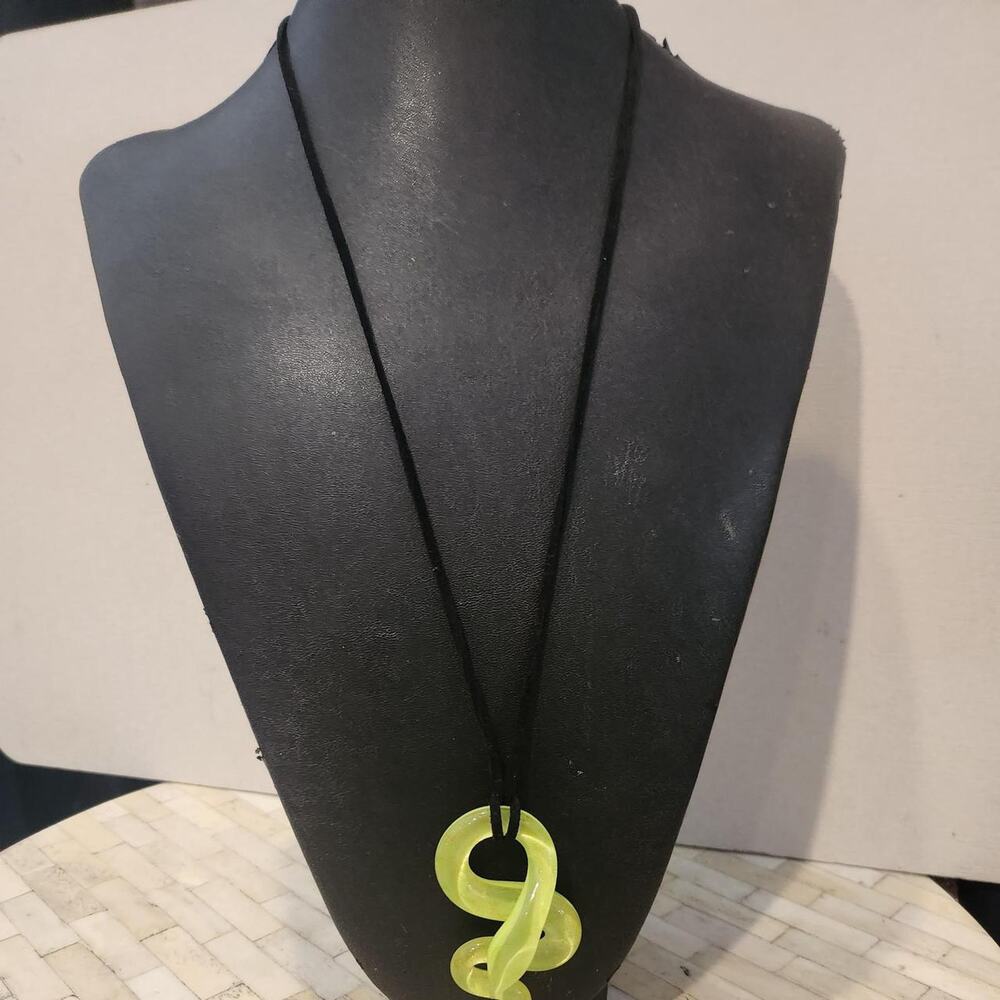 Murano Glass Snake Pendant